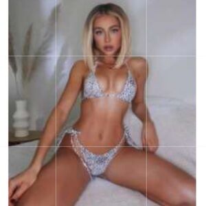 Dalmatian halter micro triangle bikini set